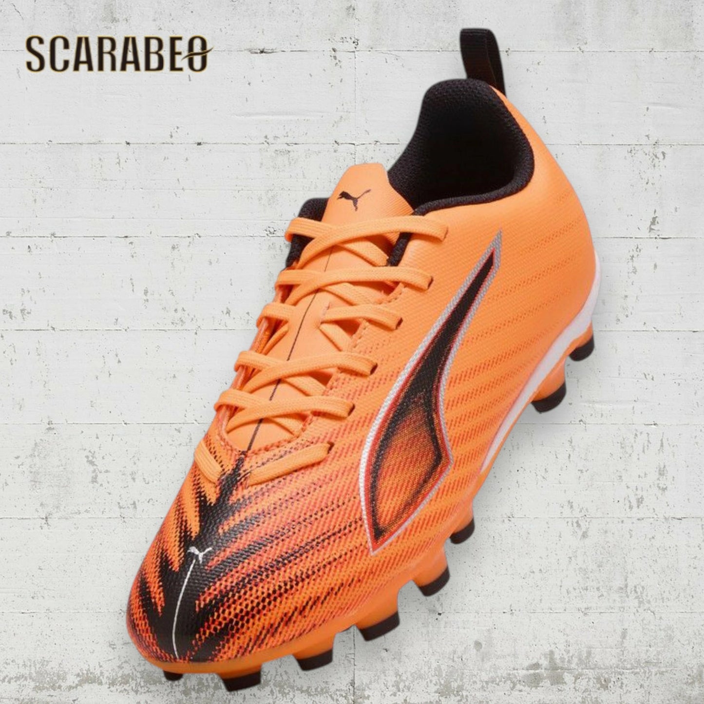 プーマ ウルトラ 6 プレイ HG/AG+MID ジュニア 108536-03 サッカースパイク 土・人工芝対応 HOT PURSUIT PACK ジュニアスパイク PUMA ULTRA 6 PLAY HG/AG+MID Jr 25AW 108536-03