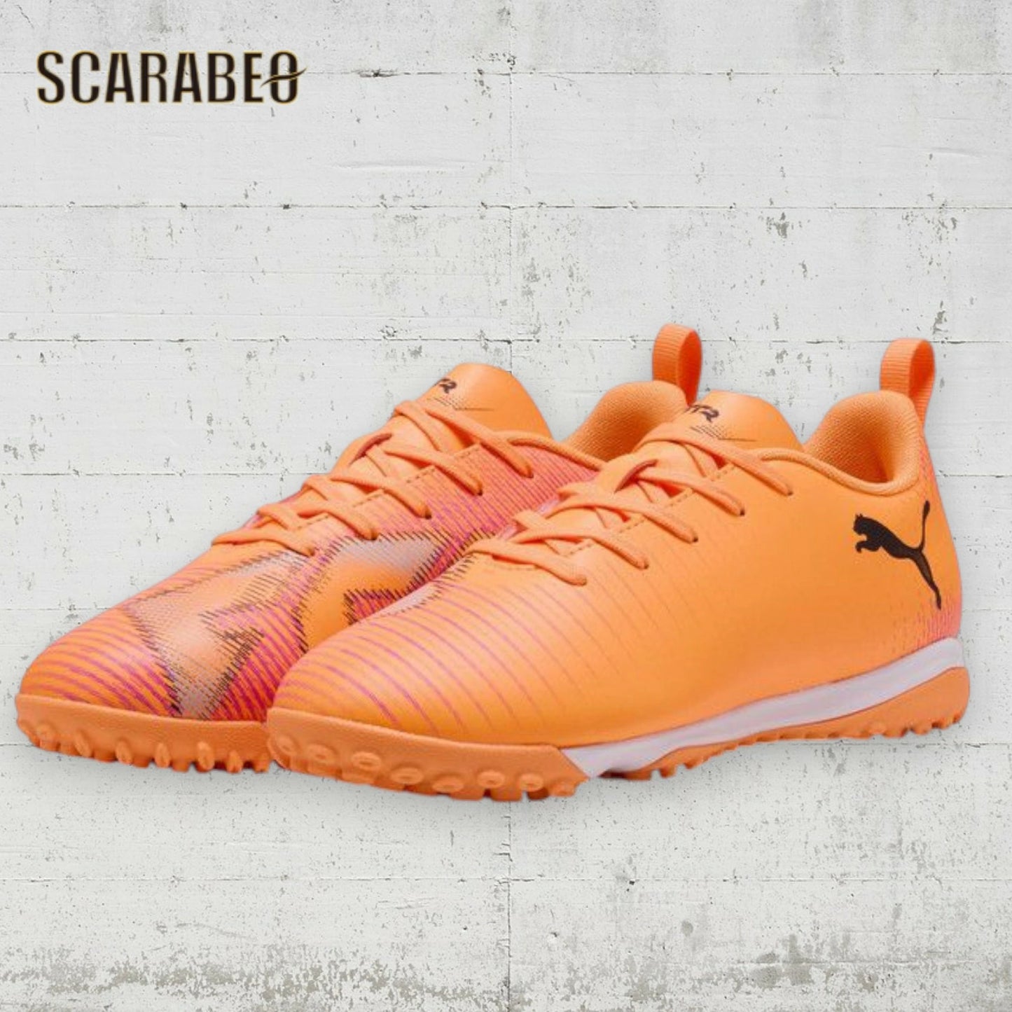 プーマ フューチャー 8 プレイ TT+MID ジュニア 108625-03 サッカースパイク 土・人工芝対応 HOT PURSUIT PACK ジュニアスパイク PUMA FUTURE 8 PLAY TT+MID Jr 25AW 108625-03