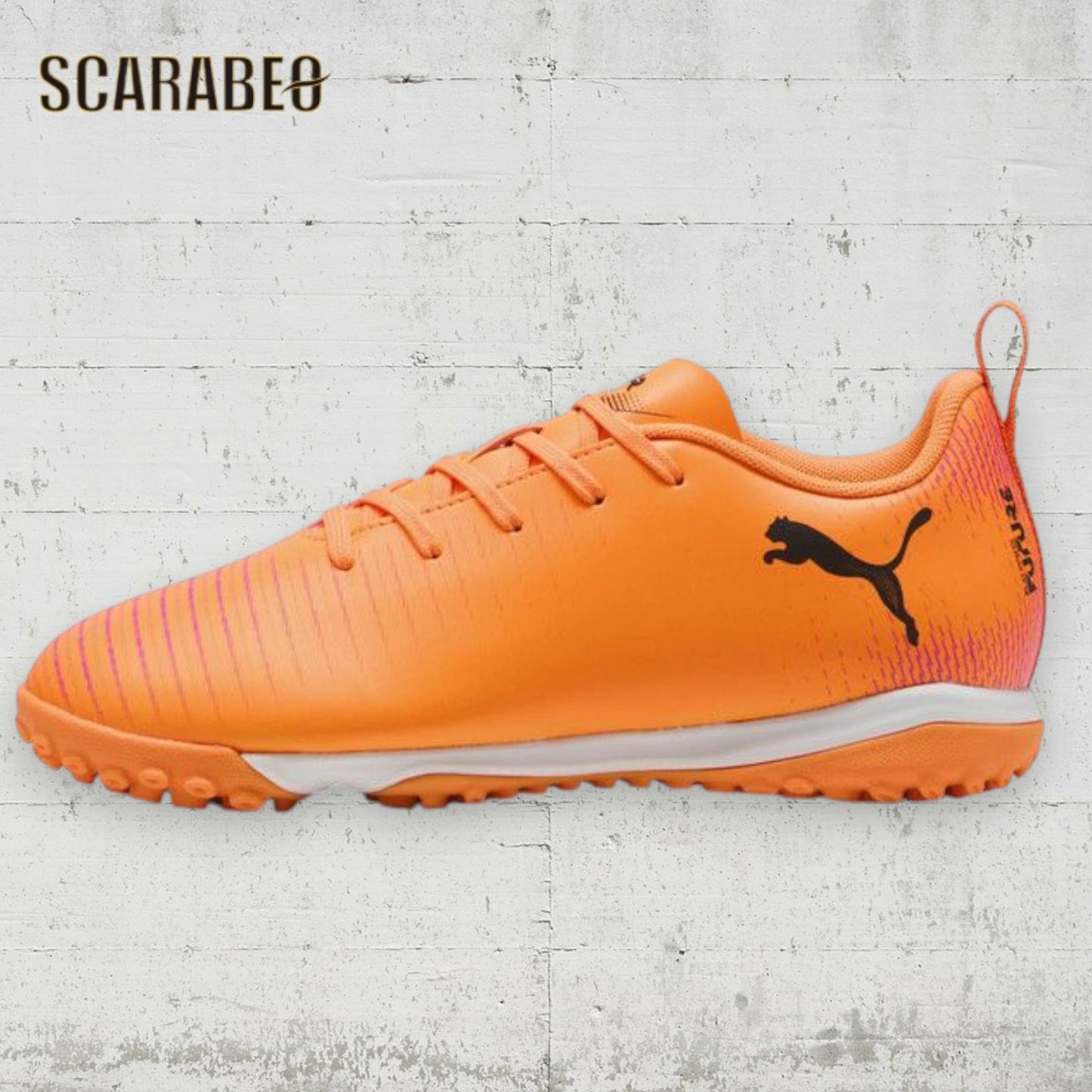 プーマ フューチャー 8 プレイ TT+MID ジュニア 108625-03 サッカースパイク 土・人工芝対応 HOT PURSUIT PACK ジュニアスパイク PUMA FUTURE 8 PLAY TT+MID Jr 25AW 108625-03