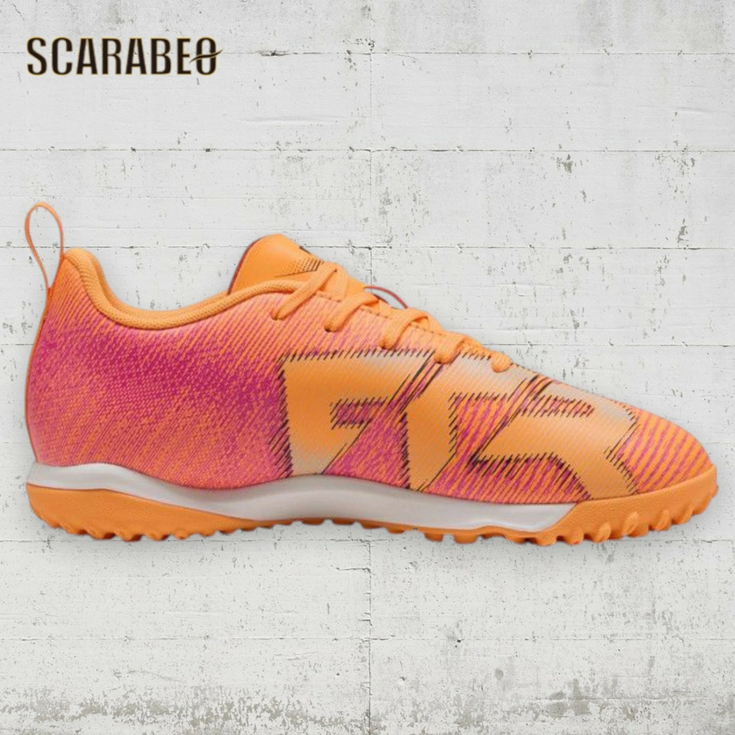 プーマ フューチャー 8 プレイ TT+MID ジュニア 108625-03 サッカースパイク 土・人工芝対応 HOT PURSUIT PACK ジュニアスパイク PUMA FUTURE 8 PLAY TT+MID Jr 25AW 108625-03