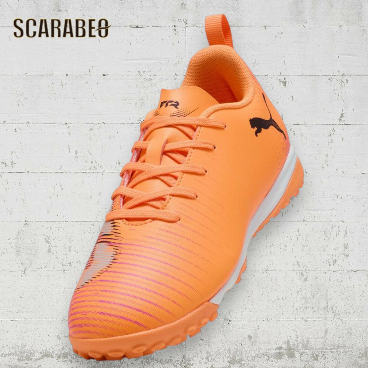 プーマ フューチャー 8 プレイ TT+MID ジュニア 108625-03 サッカースパイク 土・人工芝対応 HOT PURSUIT PACK ジュニアスパイク PUMA FUTURE 8 PLAY TT+MID Jr 25AW 108625-03