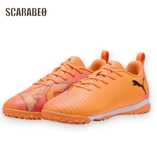 プーマ フューチャー 8 プレイ TT+MID ジュニア 108625-03 サッカースパイク 土・人工芝対応 HOT PURSUIT PACK ジュニアスパイク PUMA FUTURE 8 PLAY TT+MID Jr 25AW 108625-03