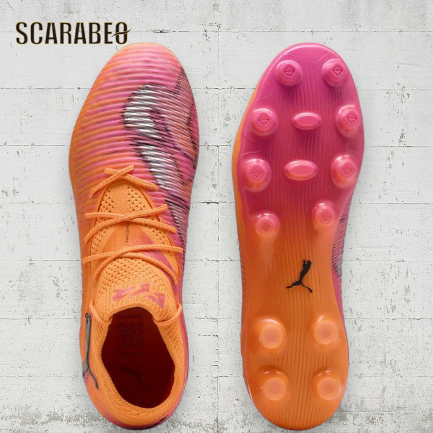 プーマ フューチャー 8 アルティメット HG/AG サッカースパイク 108585-03 土・人工芝対応 HOT PURSUIT PACK PUMA FUTURE 8 ULTIMATE HG/AG 25AW 108585-03