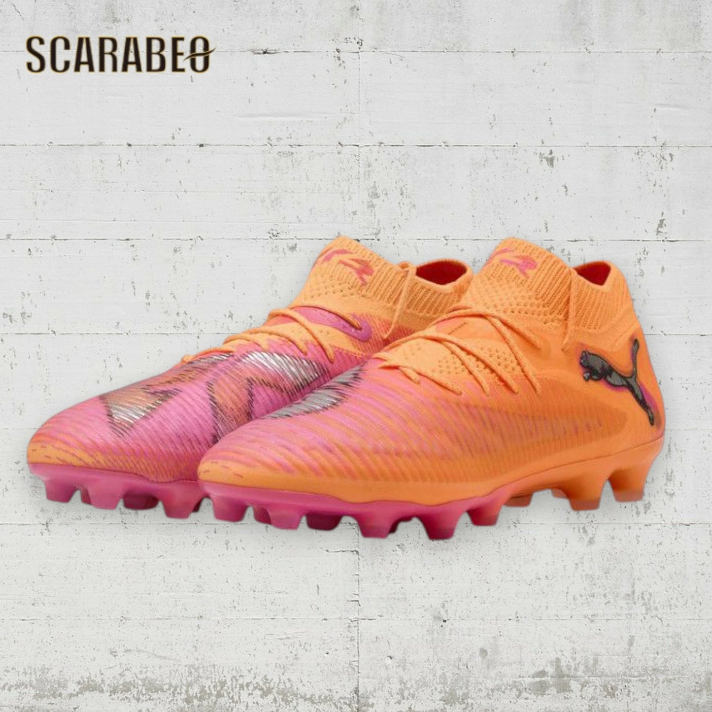 プーマ フューチャー 8 アルティメット HG/AG サッカースパイク 108585-03 土・人工芝対応 HOT PURSUIT PACK PUMA FUTURE 8 ULTIMATE HG/AG 25AW 108585-03