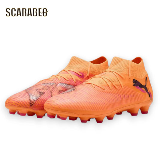 プーマ フューチャー 8 プロ HG/AG サッカースパイク 108591-03 土・人工芝・天然芝対応 HOT PURSUIT PACK PUMA FUTURE 8 PRO HG/AG 25AW 108591-03