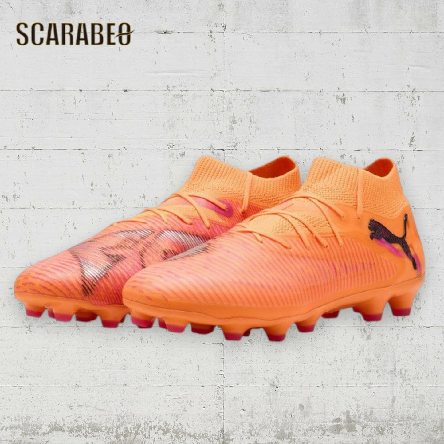 プーマ フューチャー 8 プロ HG/AG サッカースパイク 108591-03 土・人工芝・天然芝対応 HOT PURSUIT PACK PUMA FUTURE 8 PRO HG/AG 25AW 108591-03