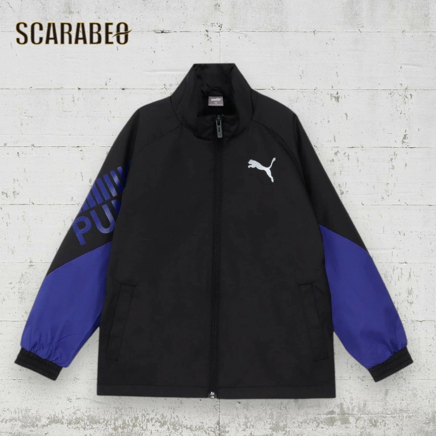 プーマ PUMA ジュニア キッズ 子供 ウインドブレーカー 上下セット 683616 683617 WINDCELL トレーニングウェア サッカー スポーツ 運動 会 学校 683616-683617