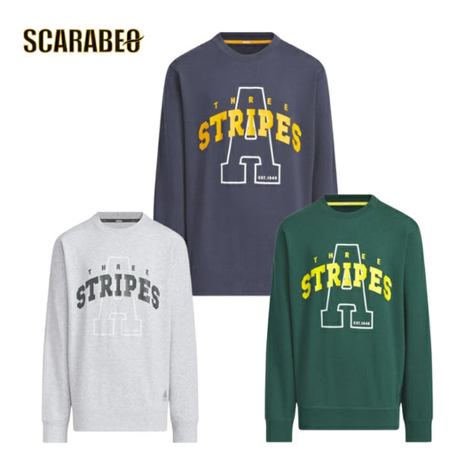 アディダス adidas ジュニア キッズ クルースウェット U CLG トレーナー 子供用 長袖 スウェットシャツ JP4908 JP4909 JP4910 スポーツウェア カレッジルック kpx91