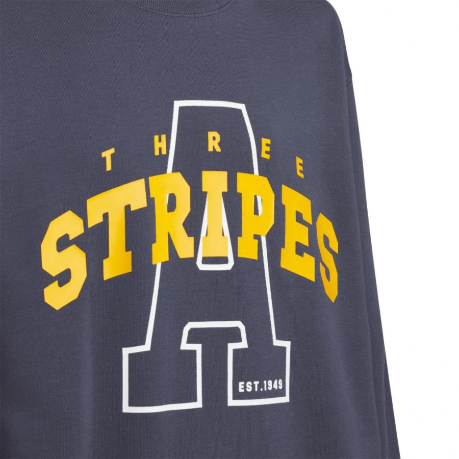 アディダス adidas ジュニア キッズ クルースウェット U CLG トレーナー 子供用 長袖 スウェットシャツ JP4908 JP4909 JP4910 スポーツウェア カレッジルック kpx91