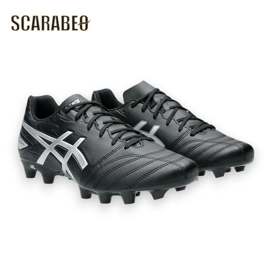 アシックス asics DS LIGHT CLUB WIDE 1103A097-001 サッカー スパイク ワイド 土 天然芝 人工芝 対応 ブラック×ピュアシルバー メンズ 1103a097-001