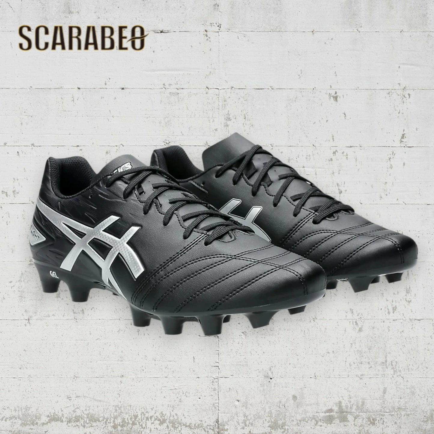 アシックス asics DS LIGHT CLUB WIDE 1103A097-001 サッカー スパイク ワイド 土 天然芝 人工芝 対応 ブラック×ピュアシルバー メンズ 1103a097-001