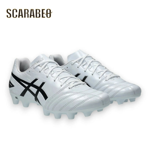 アシックス asics DS LIGHT CLUB WIDE 1103A097-101 サッカー スパイク ワイド 土 天然芝 人工芝 対応 ホワイト×ブラック メンズ 1103a097-101