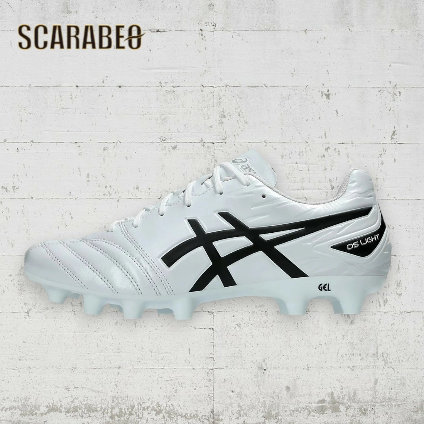 アシックス asics DS LIGHT CLUB WIDE 1103A097-101 サッカー スパイク ワイド 土 天然芝 人工芝 対応 ホワイト×ブラック メンズ 1103a097-101