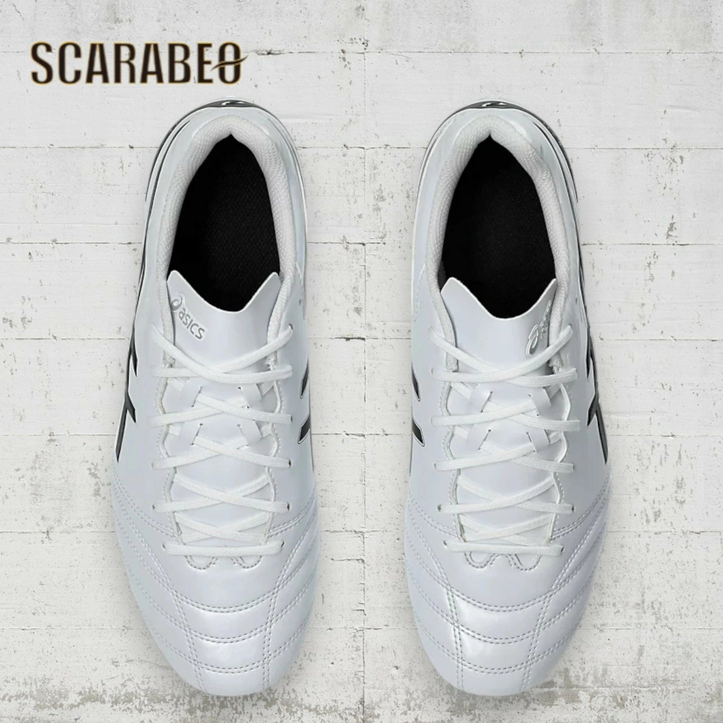 アシックス asics DS LIGHT CLUB WIDE 1103A097-101 サッカー スパイク ワイド 土 天然芝 人工芝 対応 ホワイト×ブラック メンズ 1103a097-101