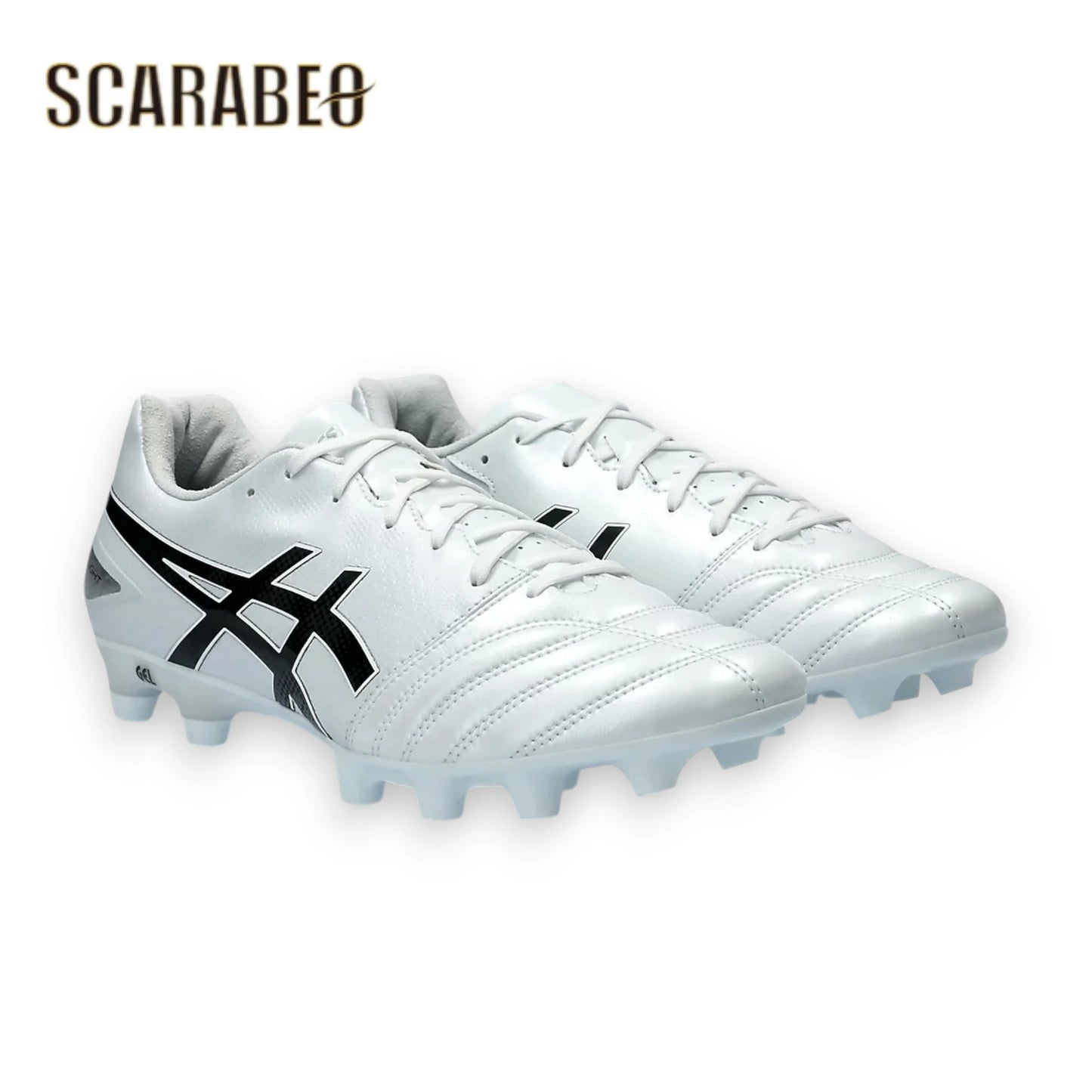 アシックス asics DS LIGHT ADVANCE WIDE 1103A098-101 サッカー スパイク ワイド 土 天然芝 人工芝 対応 ホワイト×ブラック メンズ 1103a098-101