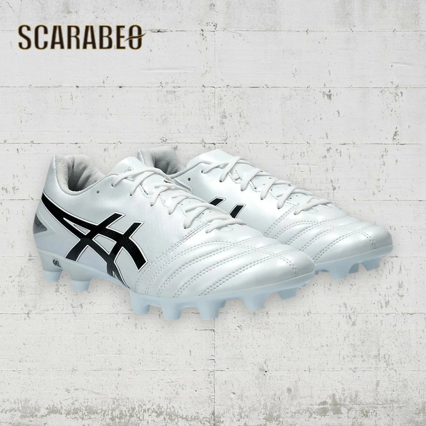 アシックス asics DS LIGHT ADVANCE WIDE 1103A098-101 サッカー スパイク ワイド 土 天然芝 人工芝 対応 ホワイト×ブラック メンズ 1103a098-101