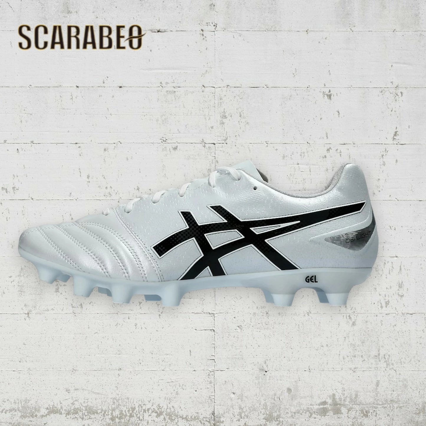 アシックス asics DS LIGHT ADVANCE WIDE 1103A098-101 サッカー スパイク ワイド 土 天然芝 人工芝 対応 ホワイト×ブラック メンズ 1103a098-101
