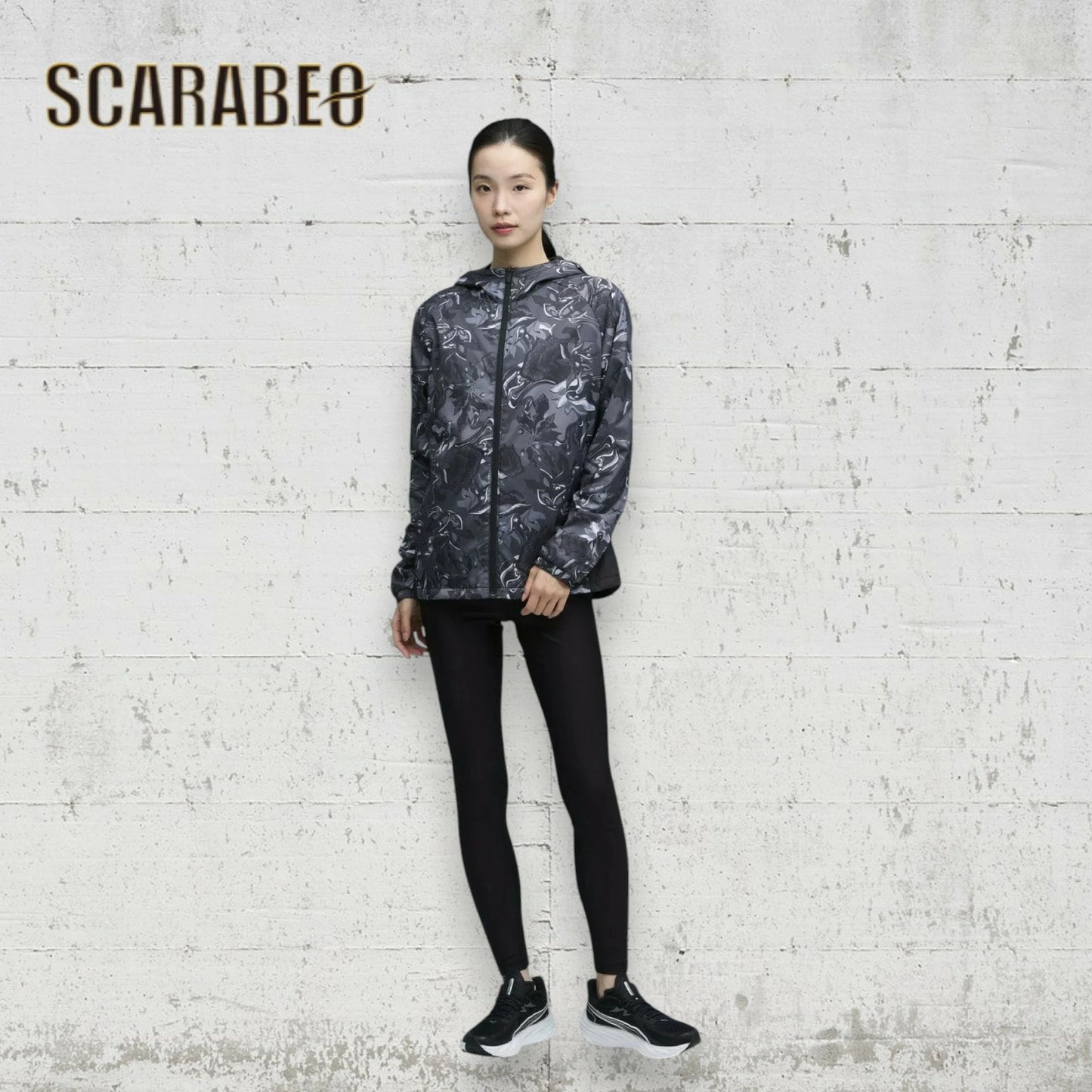 PUMA プーマ ウィメンズ レディース トレーニング ジャケット TAD 裏起毛 トリコットライナー フルジップ WINDCELL スポーツウェア フーディ 528004 ブラック ネイビー 528004