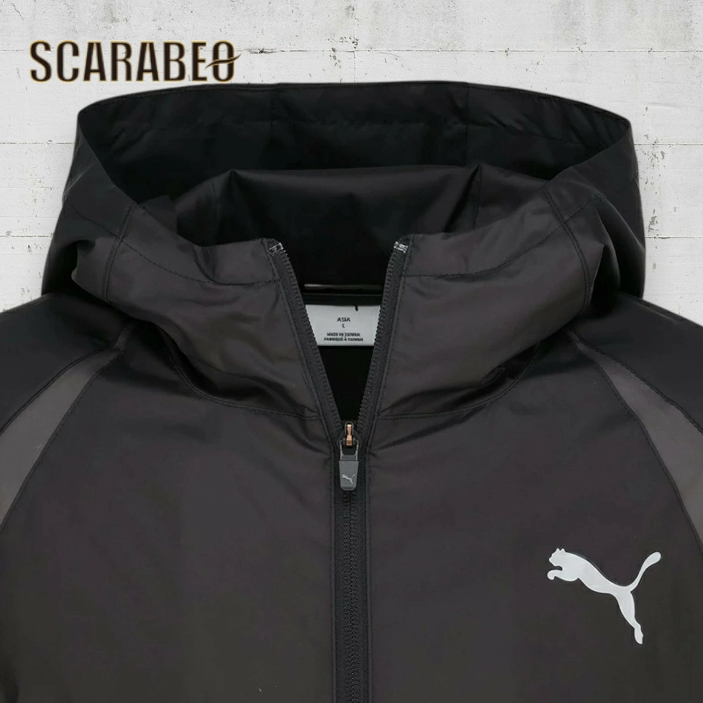 PUMA プーマ ユニセックス サッカーウェア TAD 裏起毛 トリコットライナー フルジップジャケット WINDCELL 撥水 ウィンドブレーカー 528011 ブラック ネイビー グレー 528011