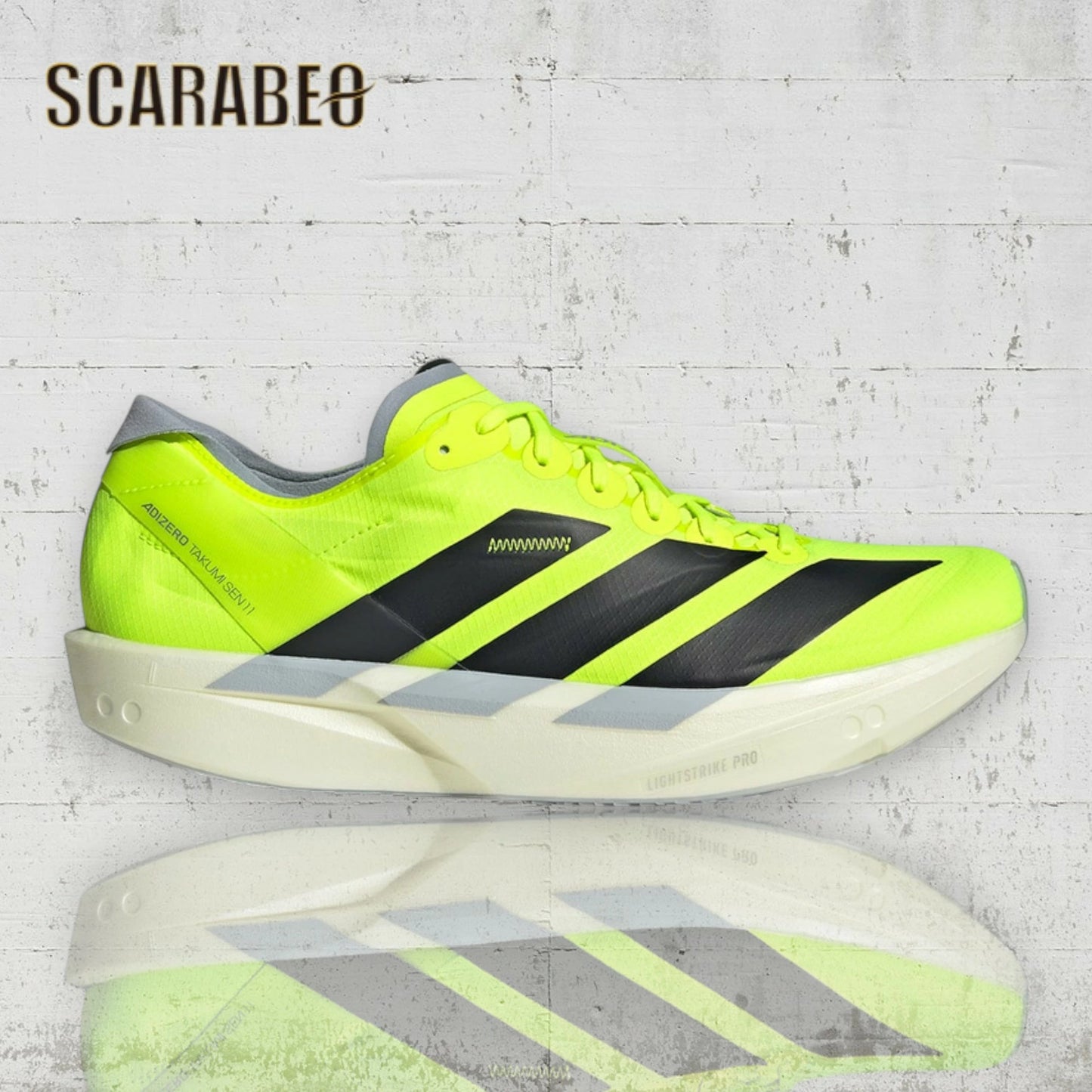 アディダス adidas アディゼロ タクミ セン 11 M JI0991 ランニングシューズ メンズ 陸上 長距離 5000m 10000m 軽量 反発性 クッション takumisen11 ji0991