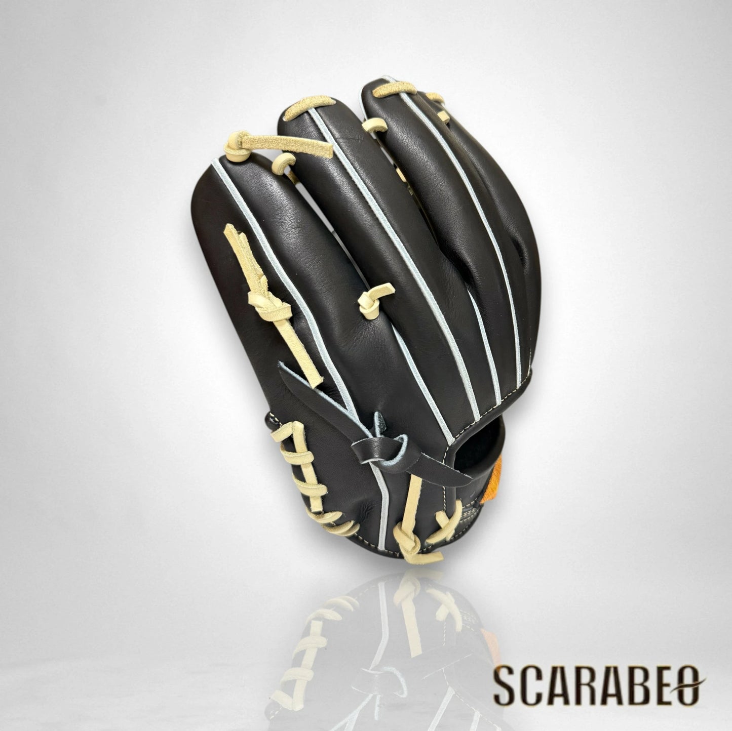 ミズノ MIZUNO 硬式用 グローブ 内野手用 ミズノプロ CRAFTED Edition 長岡型 サイズ10 高校野球対応 ブラック×ブロンド 日本製 1AJGH32043 専用袋付き 1ajgh32043