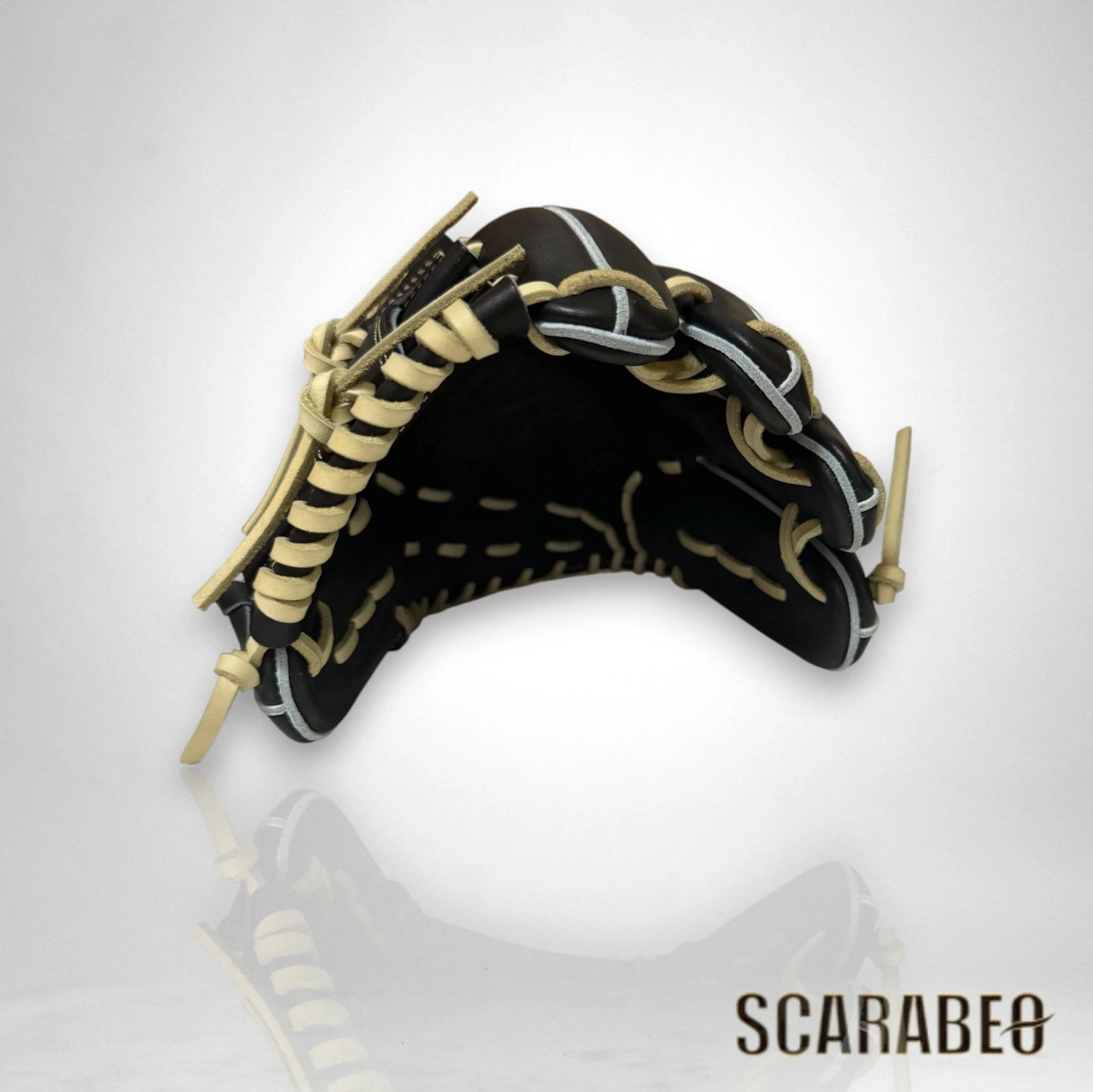 ミズノ MIZUNO 硬式用 グローブ 内野手用 ミズノプロ CRAFTED Edition 長岡型 サイズ10 高校野球対応 ブラック×ブロンド 日本製 1AJGH32043 専用袋付き 1ajgh32043