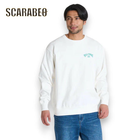 BILLABONG メンズ ARCH LOGO トレーナー スウェット プルオーバー オーバーフィット 2025秋冬モデル OFW bf012002