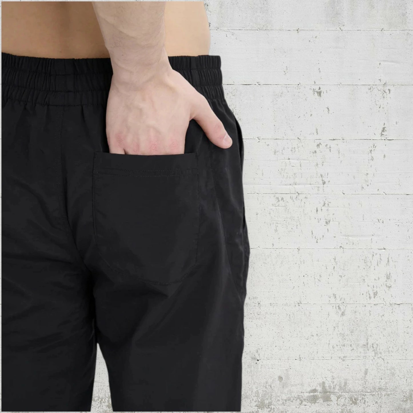 RVCA メンズ MIL NYLON PT ロングパンツ ナイロンパンツ 撥水 防風 軽量 アウトドア スポーツ BLK 2025秋冬モデル BF042705 bf042705