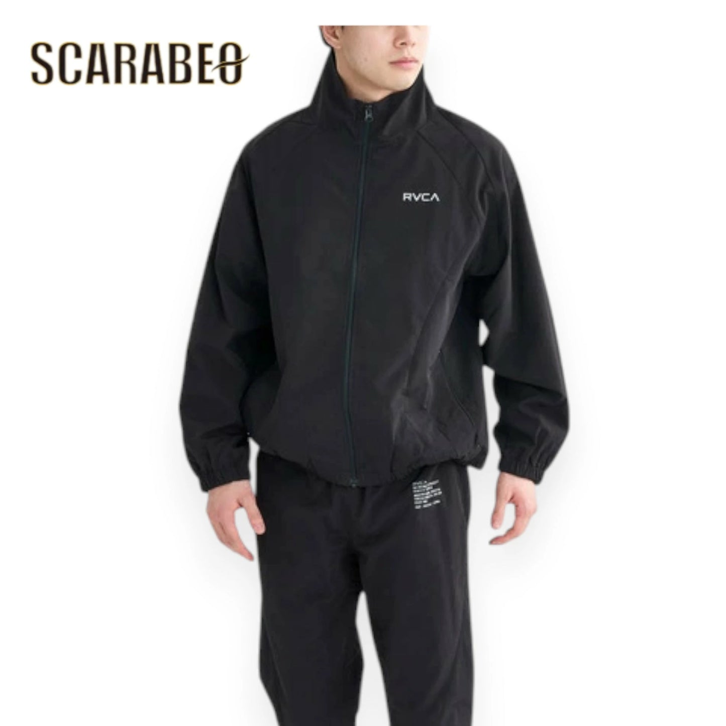 RVCA メンズ MIL NYLON JACKET ナイロンジャケット 撥水 防風 軽量 アウトドア タウンユース BLK 2025秋冬モデル BF042755 bf042755