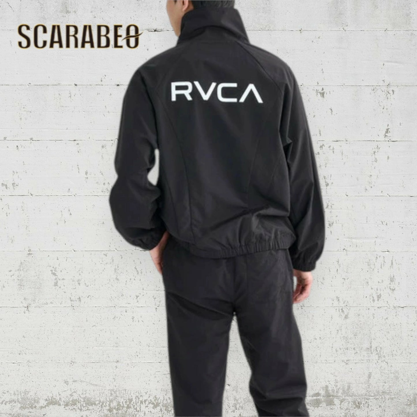 RVCA メンズ MIL NYLON JACKET ナイロンジャケット 撥水 防風 軽量 アウトドア タウンユース BLK 2025秋冬モデル BF042755 bf042755