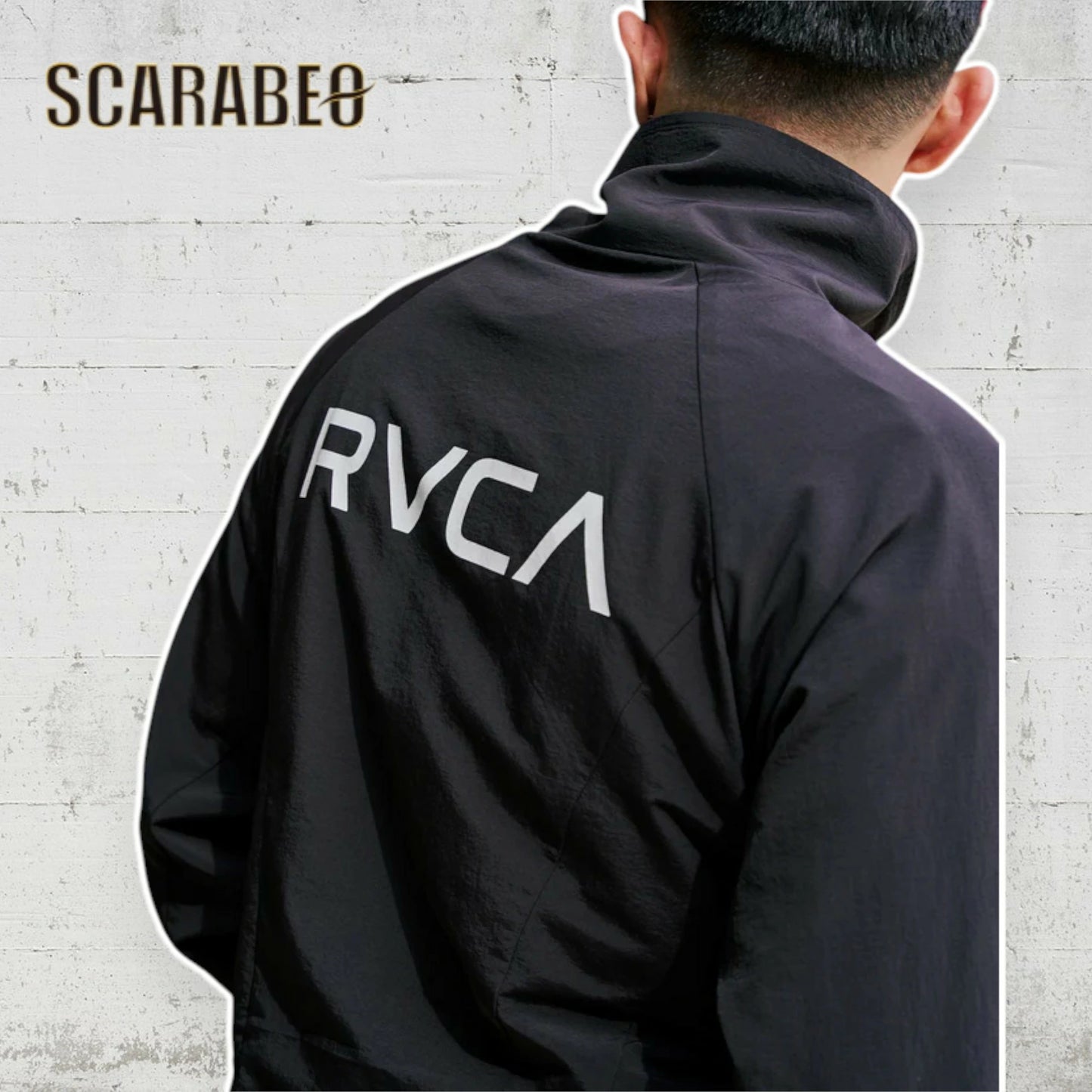 RVCA メンズ MIL NYLON JACKET ナイロンジャケット 撥水 防風 軽量 アウトドア タウンユース BLK 2025秋冬モデル BF042755 bf042755