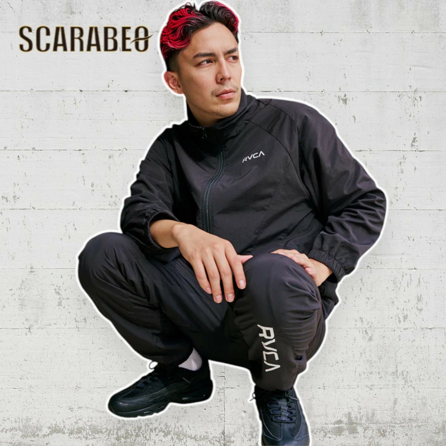 RVCA メンズ MIL NYLON JACKET ナイロンジャケット 撥水 防風 軽量 アウトドア タウンユース BLK 2025秋冬モデル BF042755 bf042755