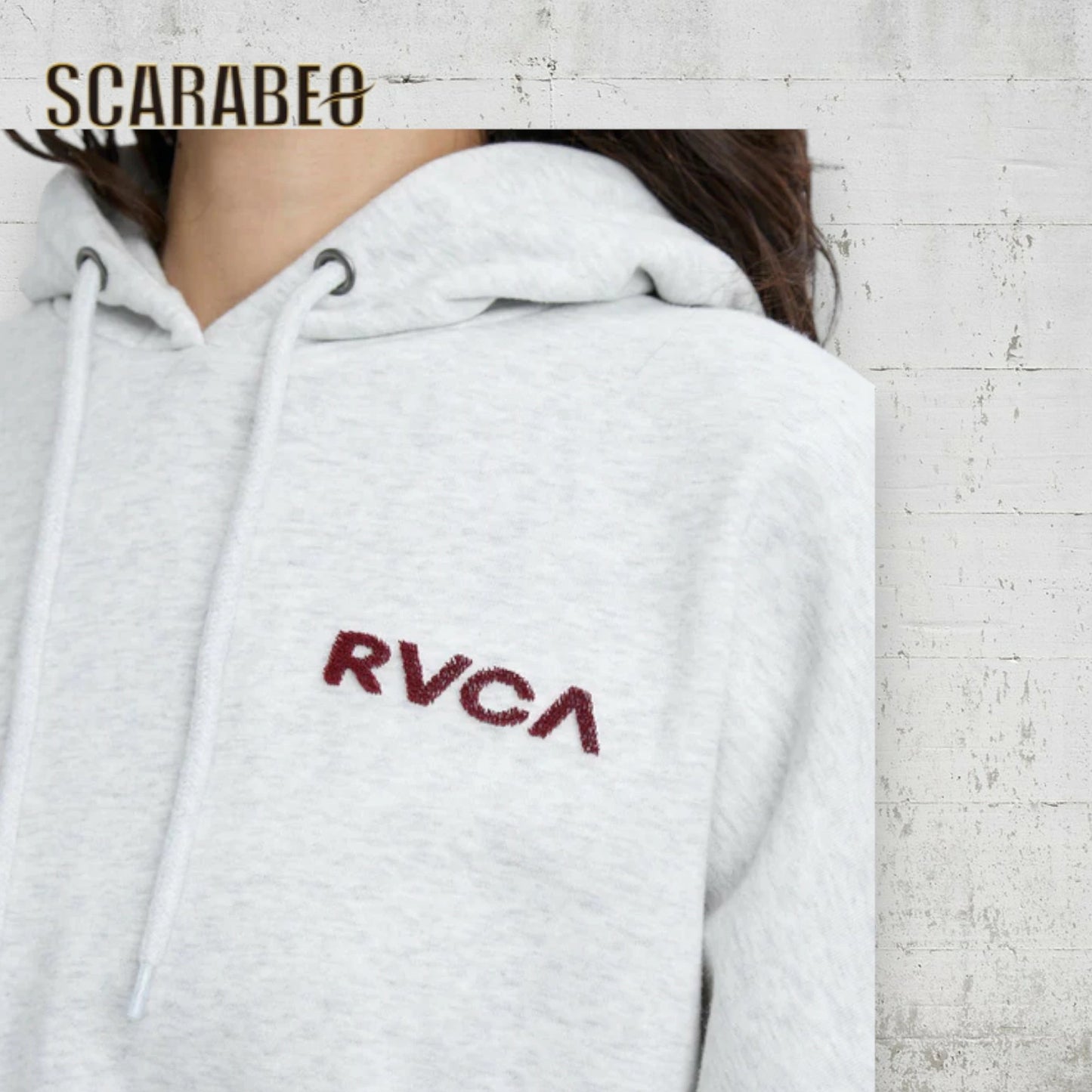RVCA レディース COURT BALLOON FIT HOODIE パーカー バルーンシルエット クロップド丈 ドルマンスリーブ GRY 2025秋冬モデル BF044012 bf044012
