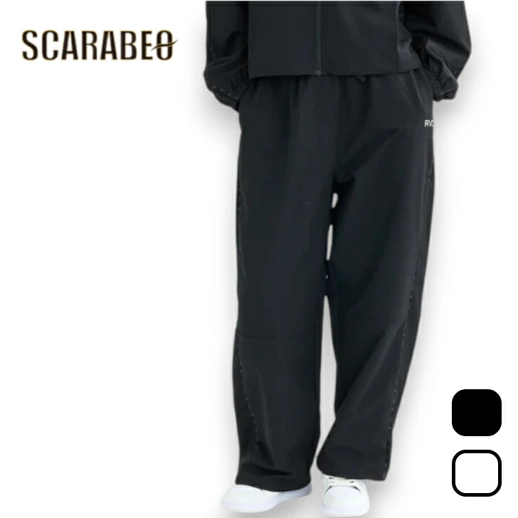 RVCA レディース MINI RVCA TECK PANTS ロングパンツ ソフトシェル 撥水 ストレッチ アウトドア タウンユース BLK 2025秋冬モデル BF044700 bf044700