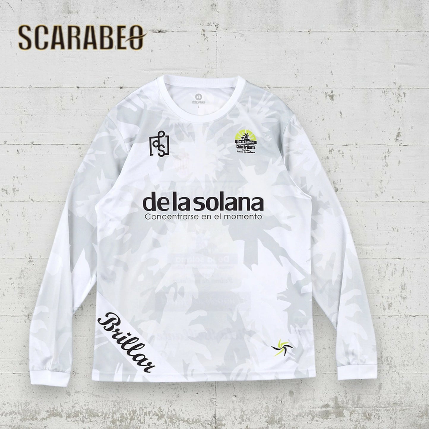 De la solana デラソラーナ 長袖 ロングTシャツ DS25F40 ドライ 吸汗速乾 メンズ トレーニング シャツ サッカー フットサル ウェア 2025年秋冬モデル ds25f40