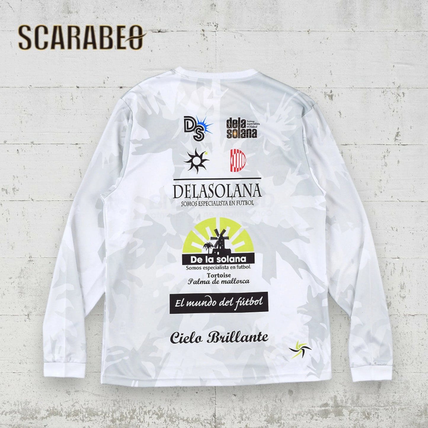 De la solana デラソラーナ 長袖 ロングTシャツ DS25F40 ドライ 吸汗速乾 メンズ トレーニング シャツ サッカー フットサル ウェア 2025年秋冬モデル ds25f40