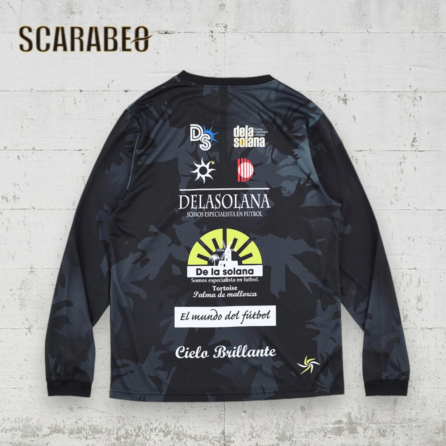 De la solana デラソラーナ 長袖 ロングTシャツ DS25F40 ドライ 吸汗速乾 メンズ トレーニング シャツ サッカー フットサル ウェア 2025年秋冬モデル ds25f40