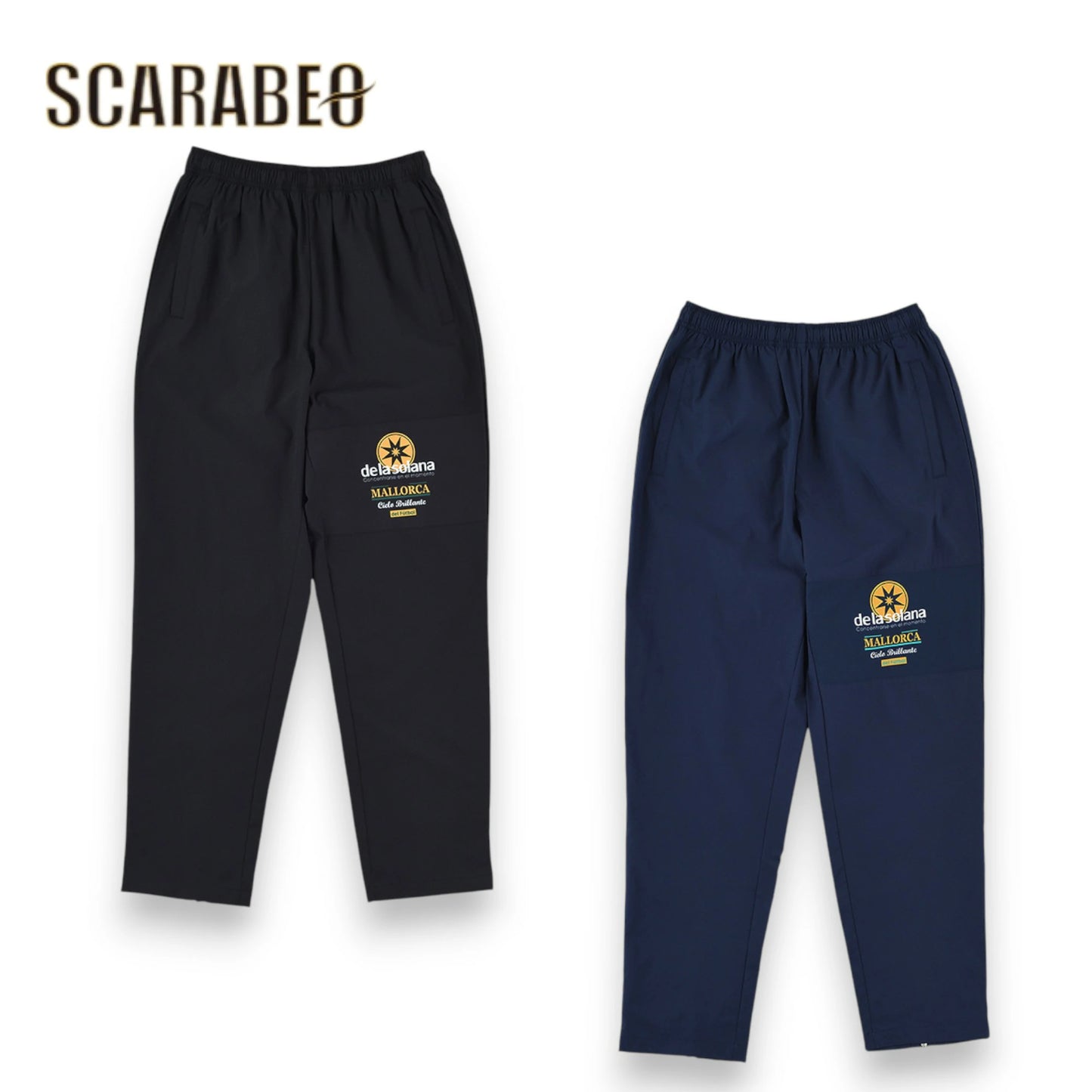 De la solana デラソラーナ ピステパンツ DS25F44 メンズ トレーニング サッカー フットサル ロングパンツ 裾ファスナー 2025年秋冬モデル ds25f44