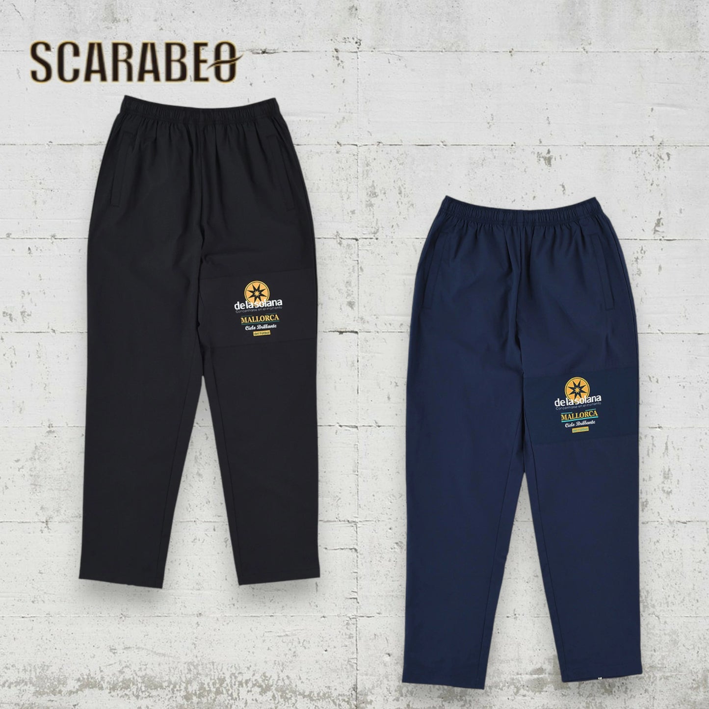 De la solana デラソラーナ ピステパンツ DS25F44 メンズ トレーニング サッカー フットサル ロングパンツ 裾ファスナー 2025年秋冬モデル ds25f44