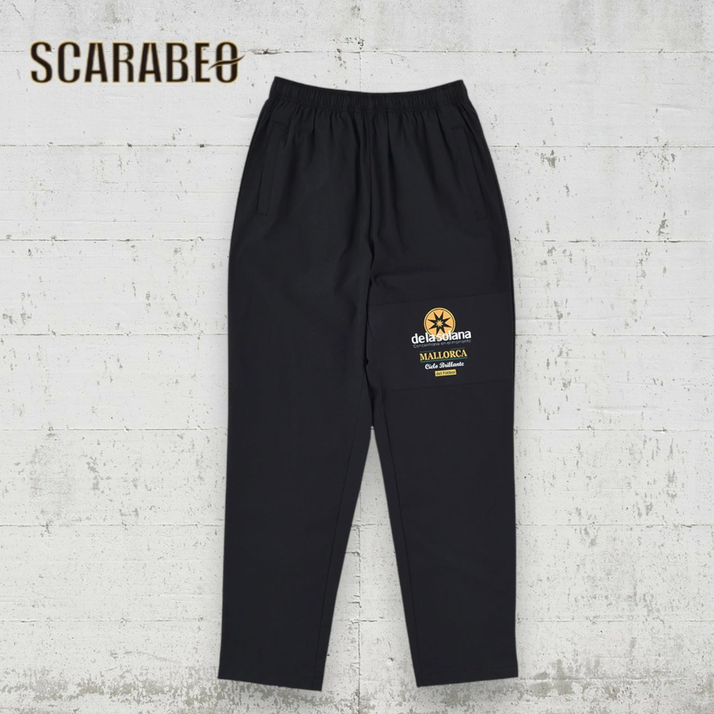 De la solana デラソラーナ ピステパンツ DS25F44 メンズ トレーニング サッカー フットサル ロングパンツ 裾ファスナー 2025年秋冬モデル ds25f44