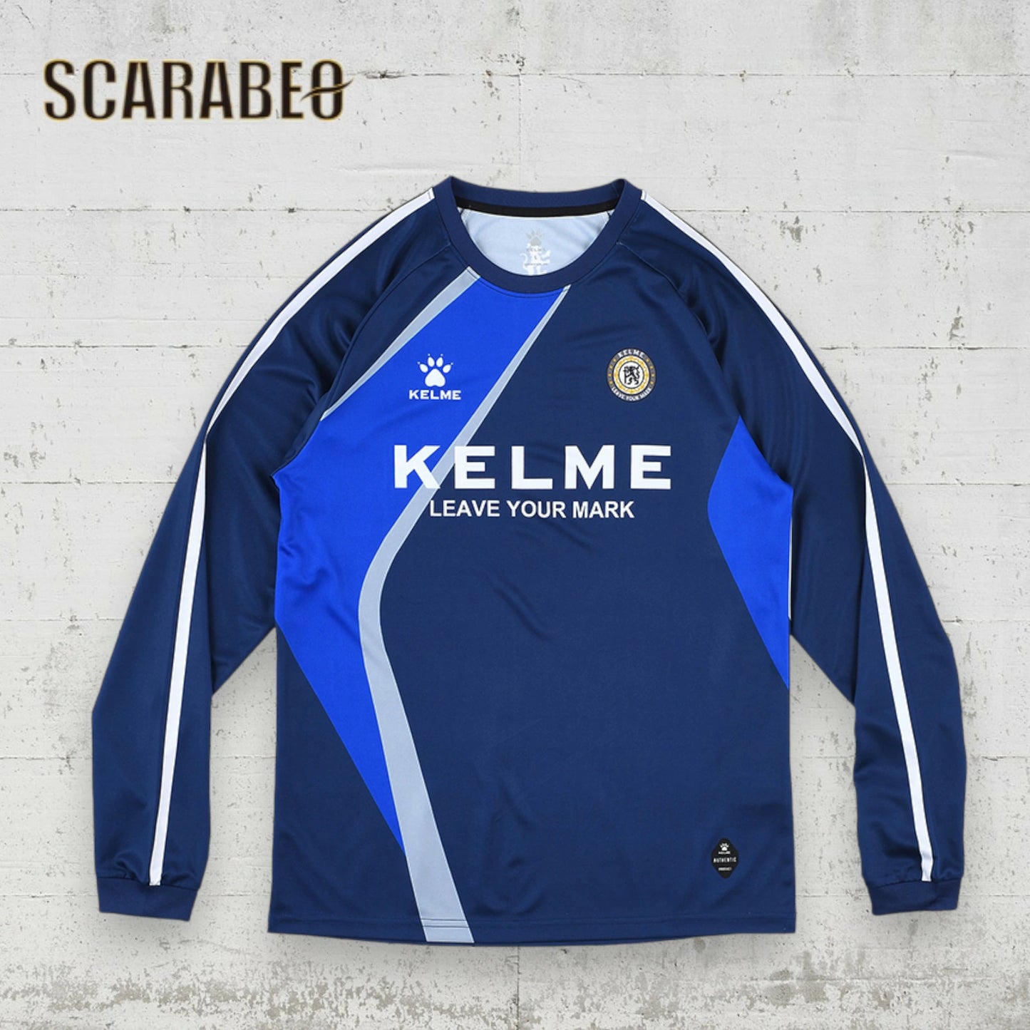 KELME ケルメ Pasion ロング プラクティスシャツ KC25F301 メンズ 長袖 サッカー フットサル 練習着 昇華プリント 2025年秋冬モデル kc25f301