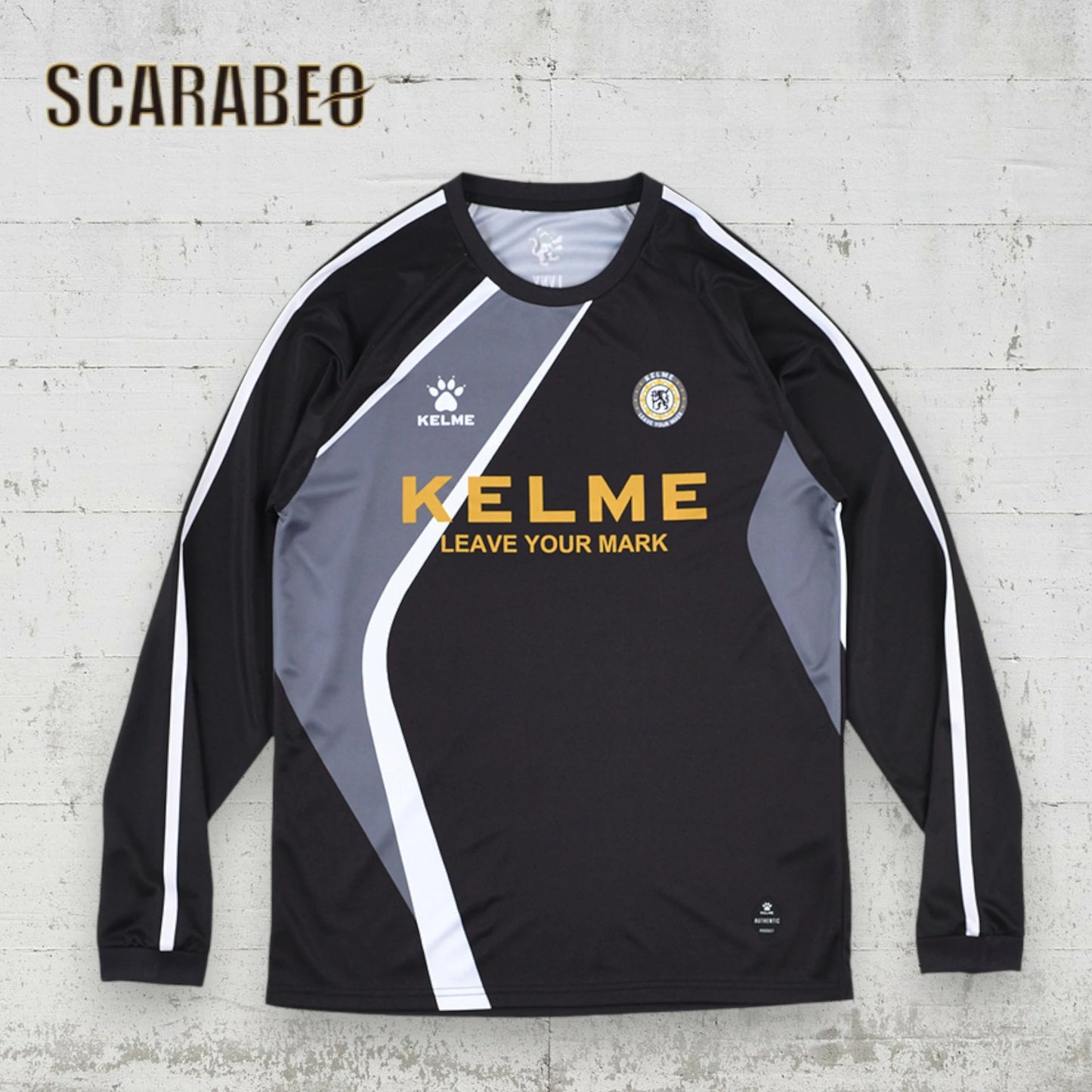 KELME ケルメ Pasion ロング プラクティスシャツ KC25F301 メンズ 長袖 サッカー フットサル 練習着 昇華プリント 2025年秋冬モデル kc25f301