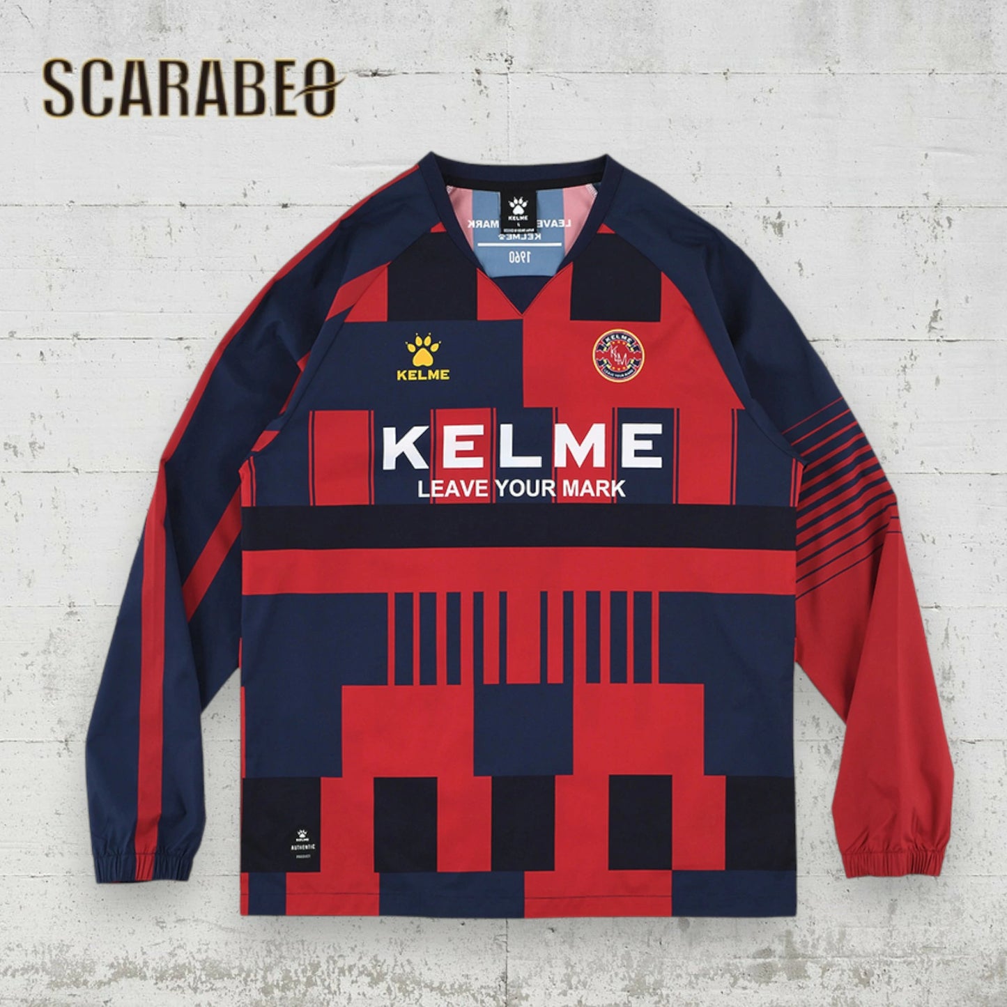 KELME ケルメ ピステ上下セット KC25F308 メンズ サッカー フットサル 練習着 昇華プリント 裏地なし トレーニングウェア 2025年秋冬モデル kc25f308