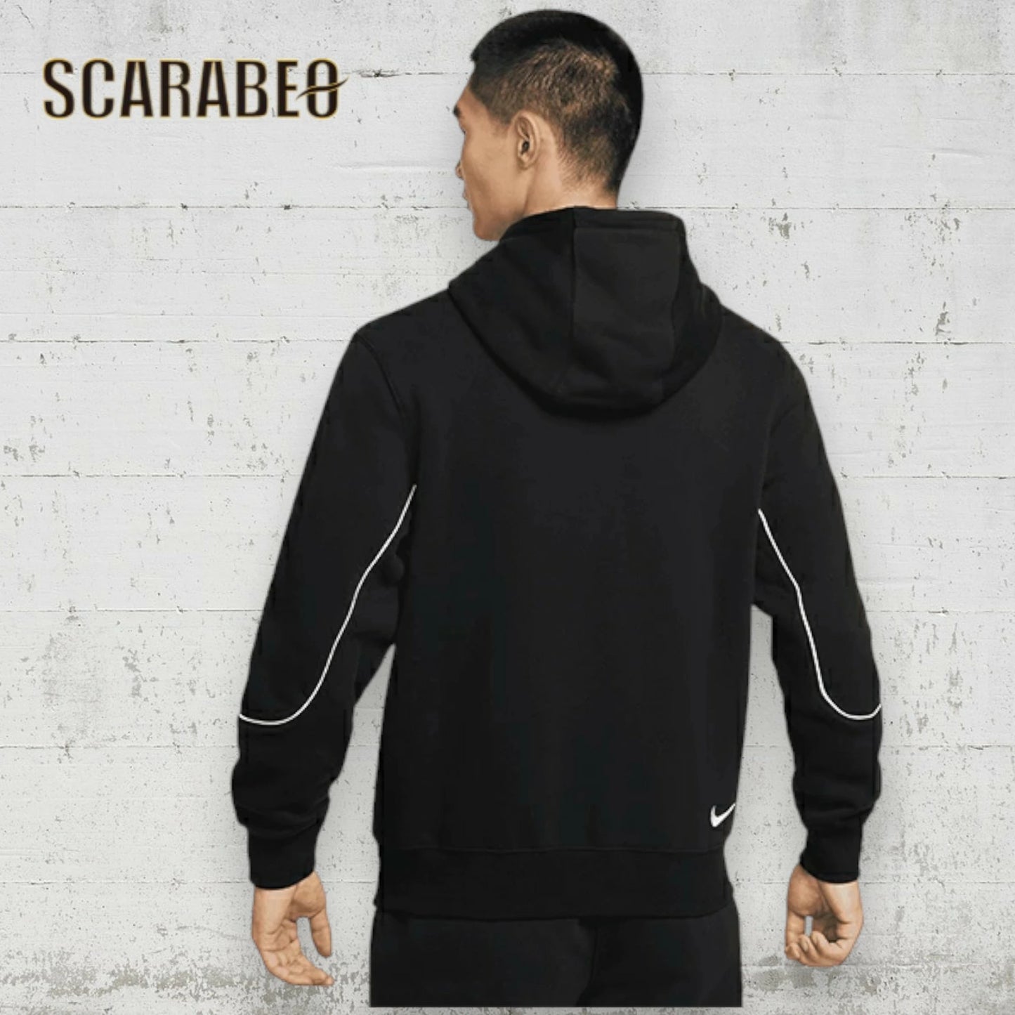 ナイキ トータル90 クラブ フーディ パーカー メンズ サッカー フットサル スウェット NIKE Club L/S Hoodie HV3510-010 ブラック×ホワイト hv3510-010