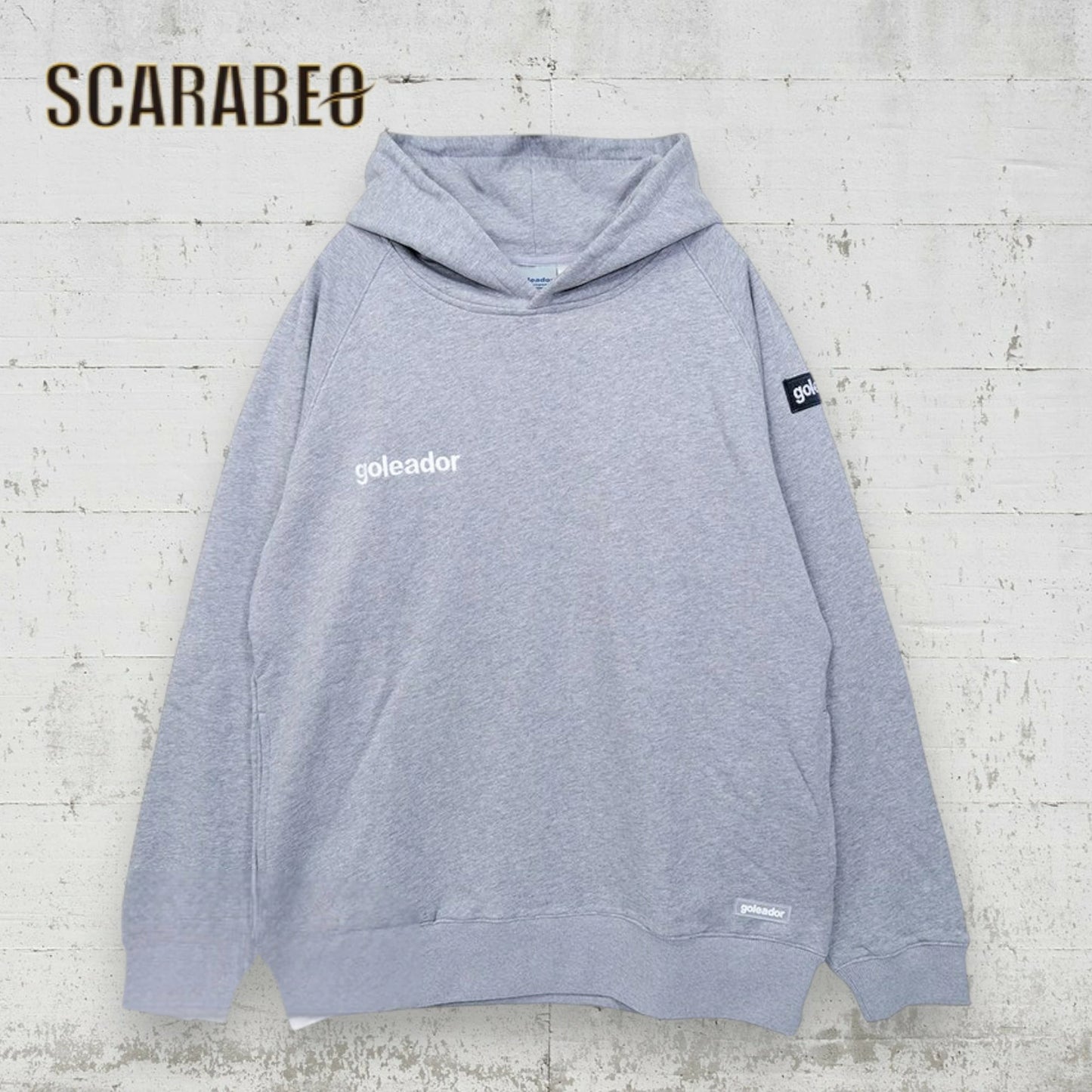goleador ゴレアドール Neo Basic スウェットパーカー メンズ サッカー フットサル G-2662 綿100% ワンポイント 2025年秋冬モデル g-2662
