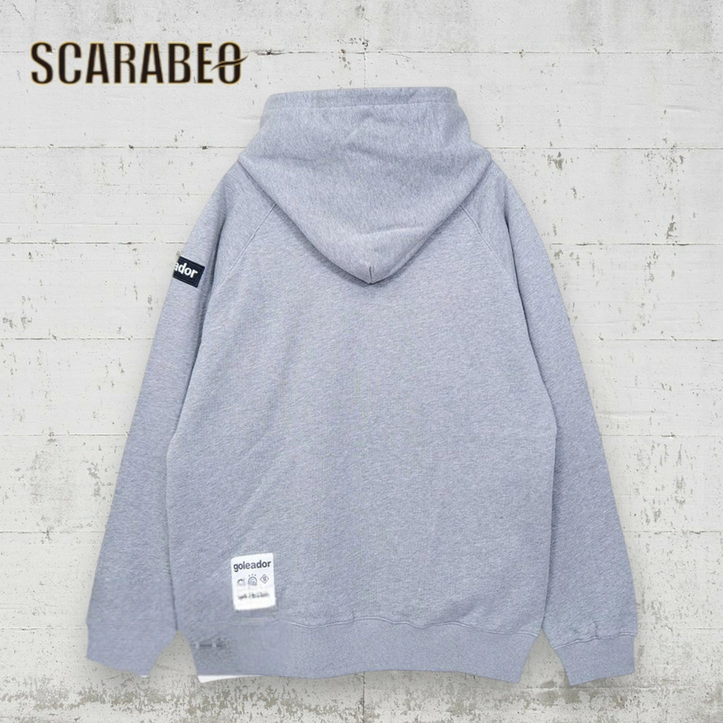 goleador ゴレアドール Neo Basic スウェットパーカー メンズ サッカー フットサル G-2662 綿100% ワンポイント 2025年秋冬モデル g-2662