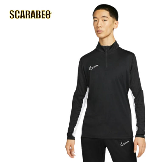 ナイキ メンズ Dri-FIT アカデミー23 ロングスリーブ ドリルトップ BR DX4301-010 NIKE サッカー トレーニングウェア 長袖 吸汗速乾 練習着 dx4301-010