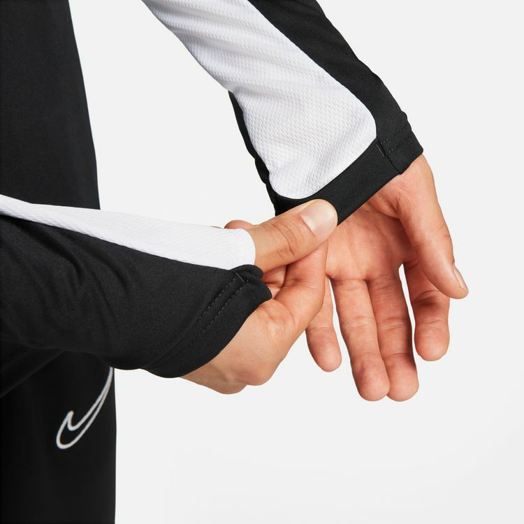 ナイキ メンズ Dri-FIT アカデミー23 ロングスリーブ ドリルトップ BR DX4301-010 NIKE サッカー トレーニングウェア 長袖 吸汗速乾 練習着 dx4301-010