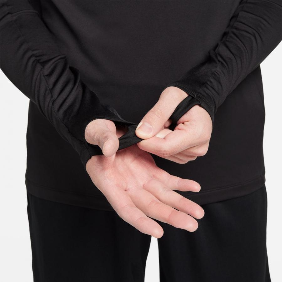 ナイキ メンズ Dri-FIT ストライク ロングスリーブ ドリルトップ FN2404-010 NIKE サッカー トレーニングウェア 長袖 吸汗速乾 1/2ジップ スリムフィット fn2404-010