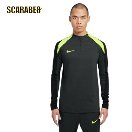 ナイキ メンズ Dri-FIT ストライク 1/2ジップ 長袖ドリルトップ FN2404-060 NIKE サッカー トレーニングウェア 吸汗速乾 スリムフィット fn2404-060
